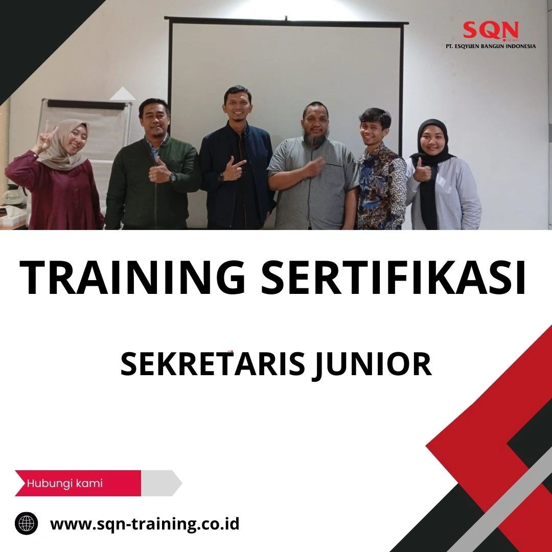 TRAINING SERTIFIKASI SEKRETARIS JUNIOR