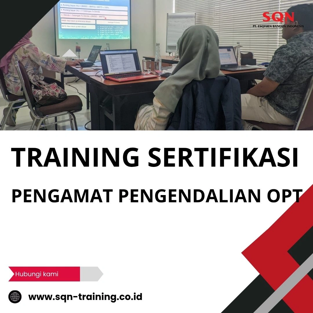 TRAINING SERTIFIKASI PENGAMAT PENGENDALIAN OPT