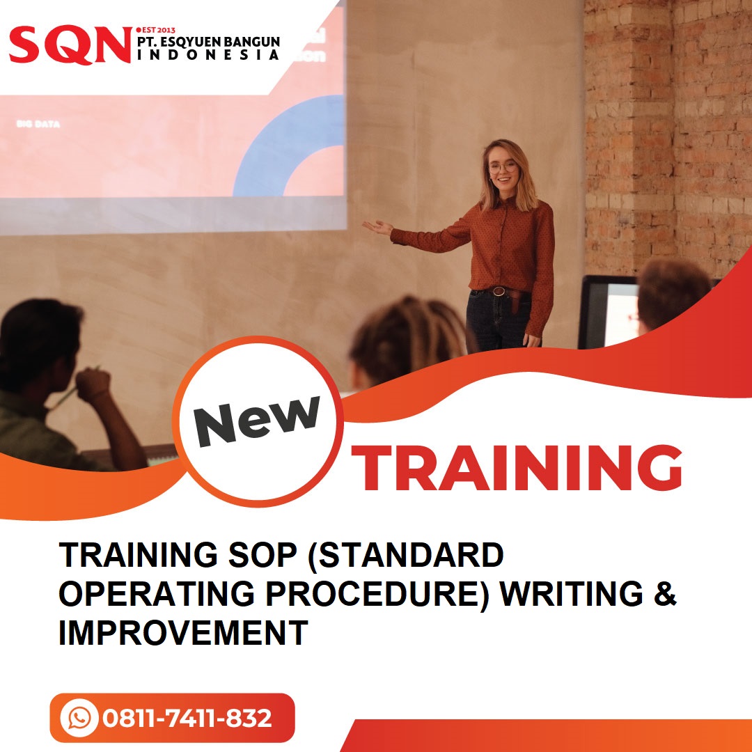 TRAINING SOP (STANDARD OPERATING PROCEDURE) WRITING & IMPROVEMENT