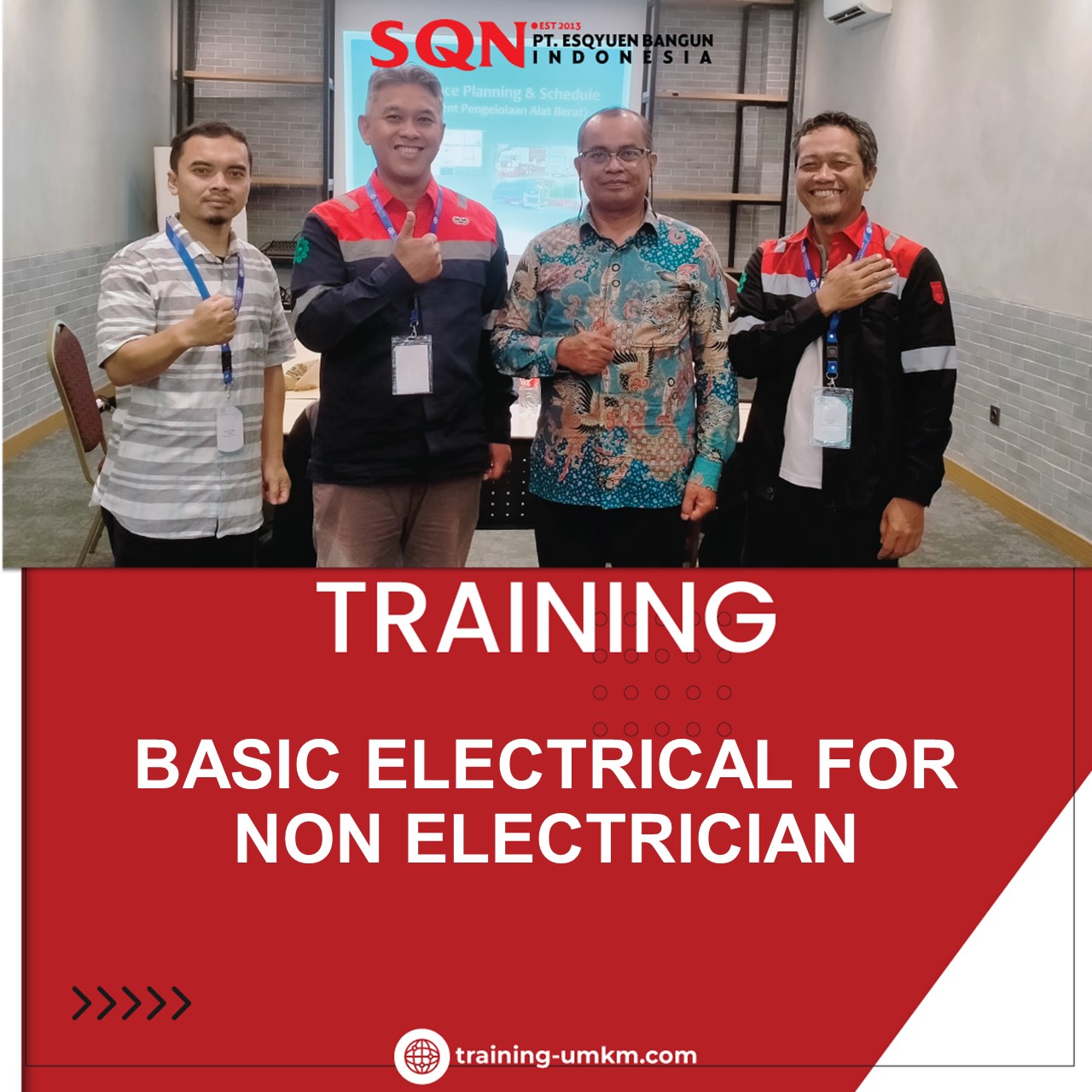 TRAINING BASIC ELECTRICAL FOR NON ELECTRICIAN