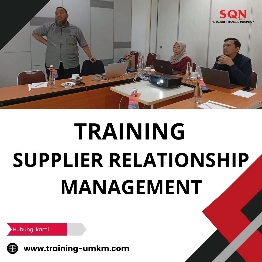 TRAINING SUPPLIER RELATIONSHIP MANAGEMENT