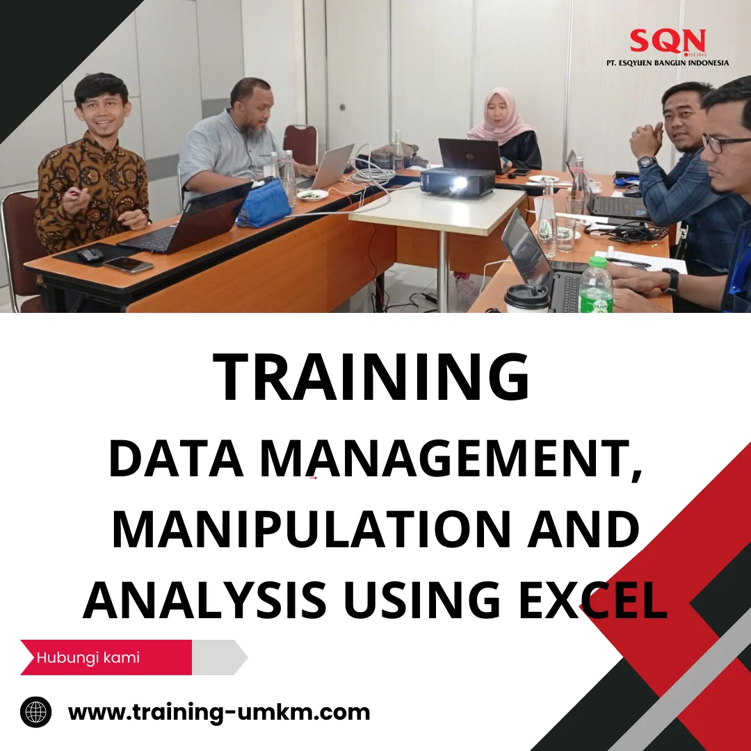 TRAINING DATA MANAGEMENT, MANIPULATION AND ANALYSIS USING EXCEL