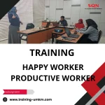 TRAINING HAPPY WORKER PRODUCTIVE WORKER