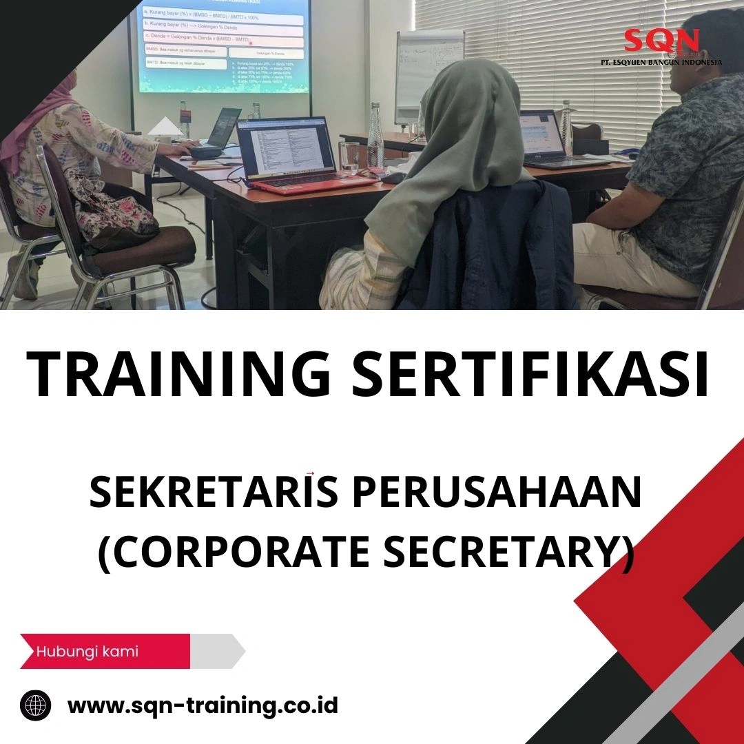 TRAINING SERTIFIKASI SEKRETARIS PERUSAHAAN (CORPORATE SECRETARY)
