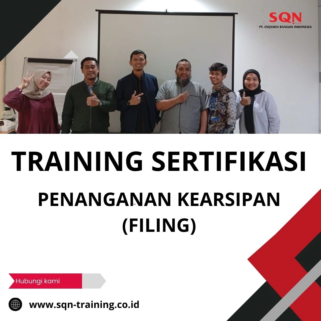 TRAINING SERTIFIKASI PENANGANAN KEARSIPAN (FILING)