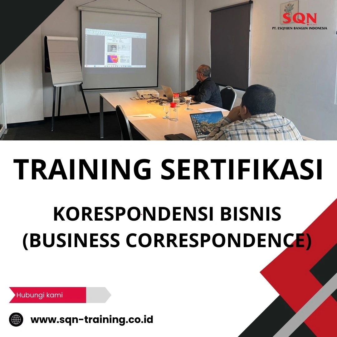 TRAINING SERTIFIKASI KORESPONDENSI BISNIS (BUSINESS CORRESPONDENCE)