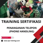Training customer service telepon